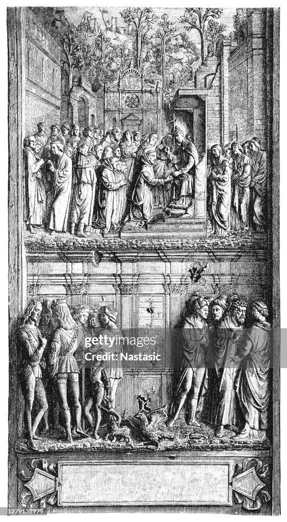 From the church life of Italy around 1400.