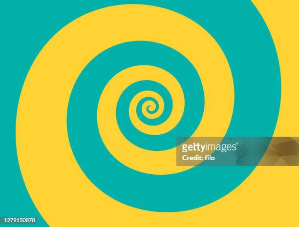 spiral-wellen-hintergrund - herumwirbeln stock-grafiken, -clipart, -cartoons und -symbole
