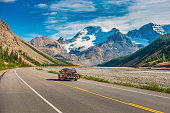 Icefields Parkway adventure Canadian Rockies Alberta Canada
