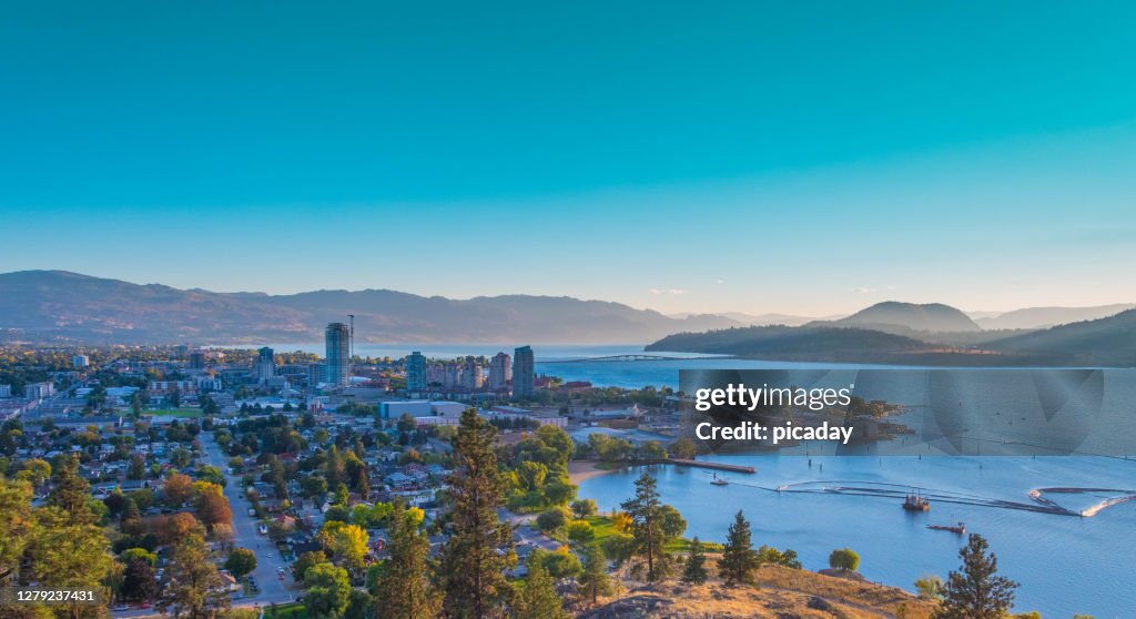 Kelowna Evening Skyline
