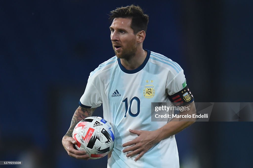 Argentina v Ecuador - South American Qualifiers for Qatar 2022