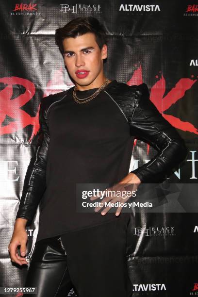 La Divaza' poses for photos during the press conference to present the new paranormal reality show 'Barak: El Experimento' on October 8, 2020 in...