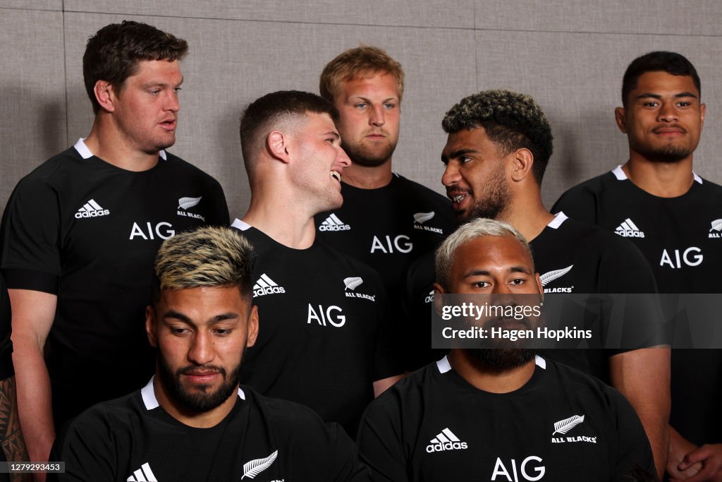 New Zealand All Blacks Team Photo