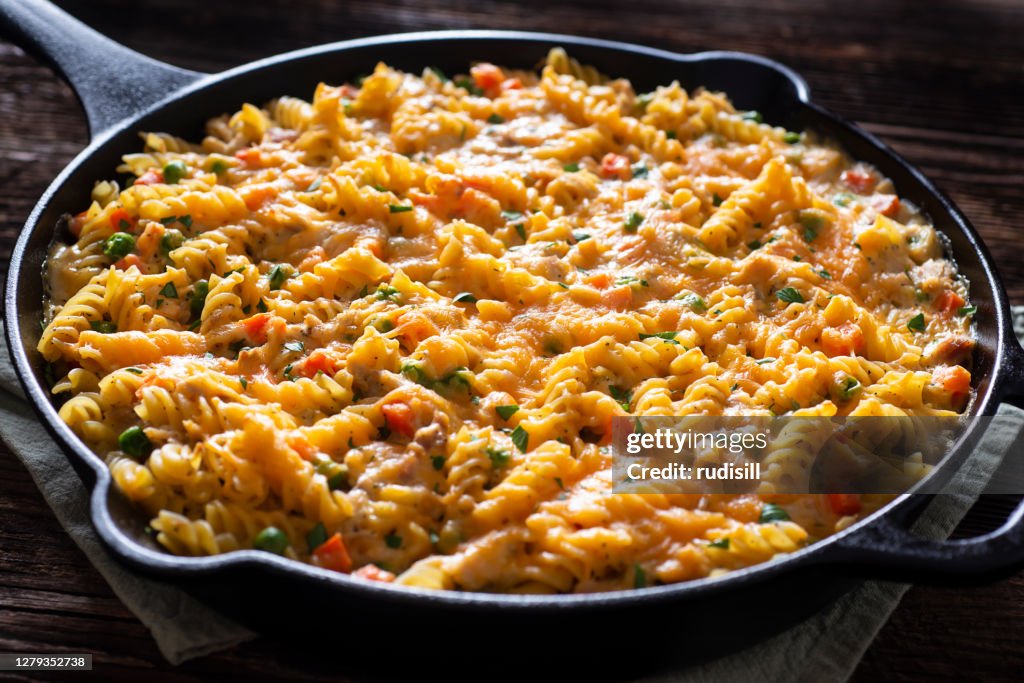 Cheesy Pasta Skillet