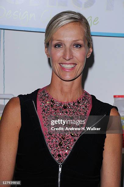 Candice Olson attends Tidy Cats and Designer Candice Olson's celebration of Feline Design at Museum of Art and Design on October 3, 2011 in New York...