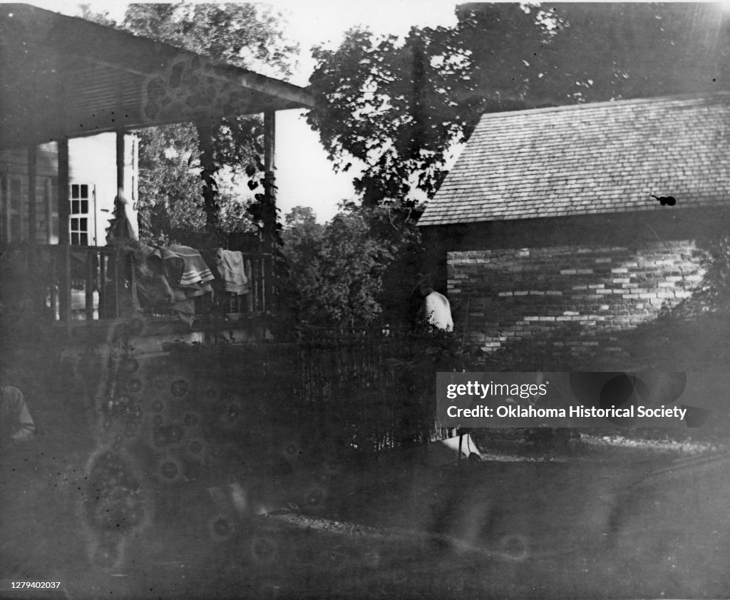 The Yard Of George M. Murrell Home