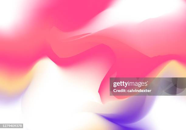 background abstract waves and motion design - same model different actions stock illustrations