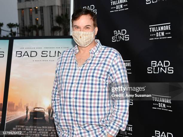 Shane Black attends the drive-in premiere for the short film "Bad Suns" at Andaz West Hollywood on October 09, 2020 in West Hollywood, California.