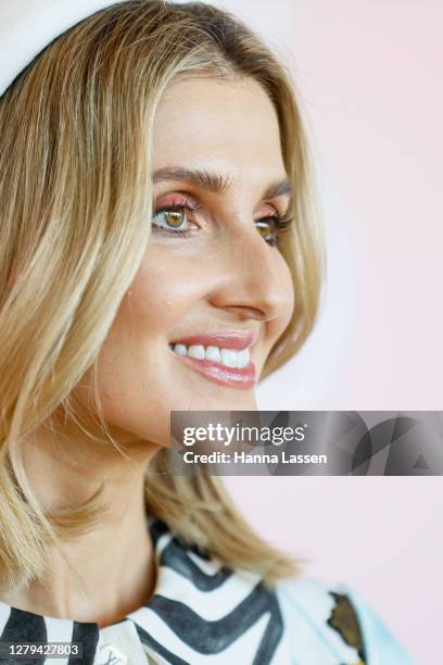 Kate Waterhouse attends the Moet & Chandon Spring Champion Stakes Day Lunch at Royal Randwick Racecourse on October 10, 2020 in Sydney, Australia.