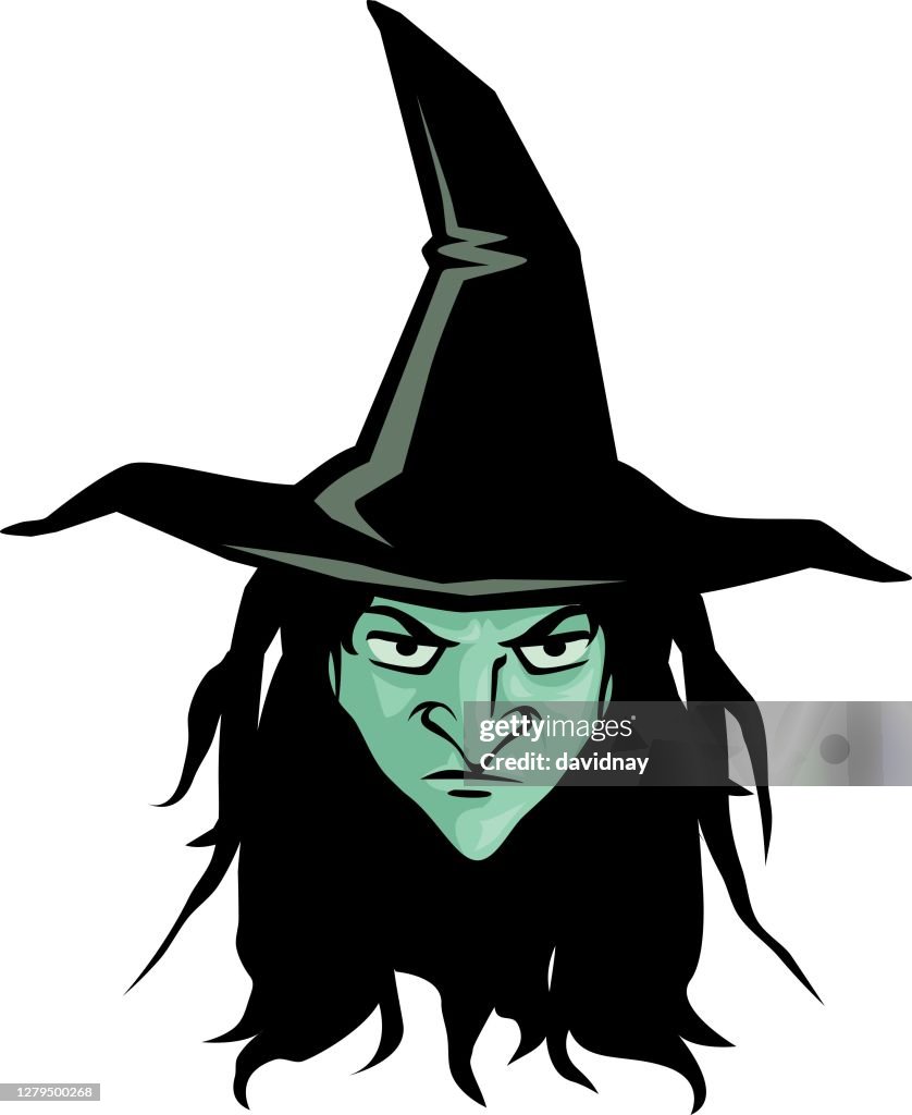 Witch Face High-Res Vector Graphic - Getty Images
