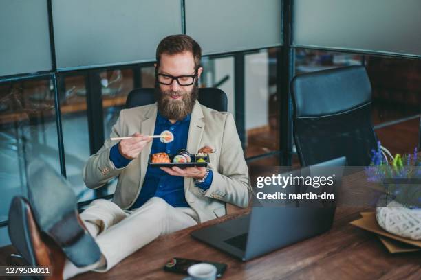 office lunch - feet on table stock pictures, royalty-free photos & images