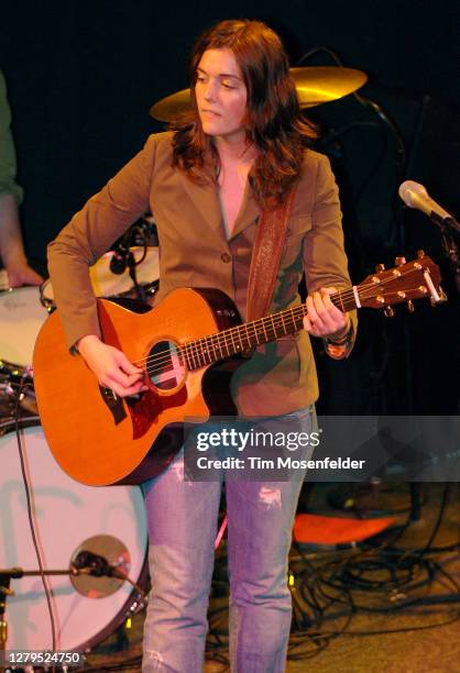 Brandi Carlile performs at the Great American Music Hall on April 2, 2007 in San Francisco, California.