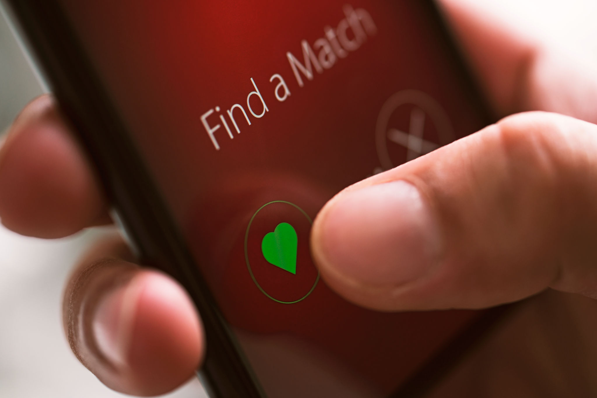dating app interface