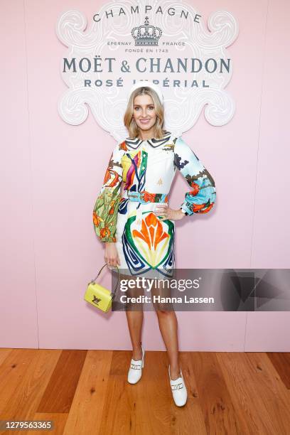 Kate Waterhouse attends the Moet & Chandon Spring Champion Stakes Day Lunch at Royal Randwick Racecourse on October 10, 2020 in Sydney, Australia.