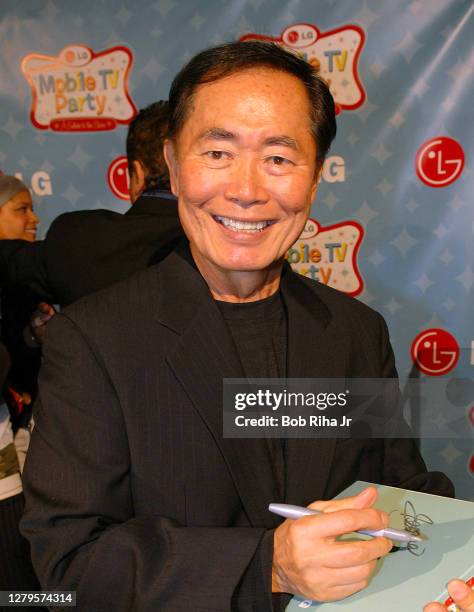 George Takei at Paramount Studios, June 19, 2007 in the Hollywood section of Los Angeles, California.