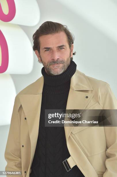 Gregory Fitoussi attends the Jury photocall at the 3rd Canneseries on October 11, 2020 in Cannes, France.