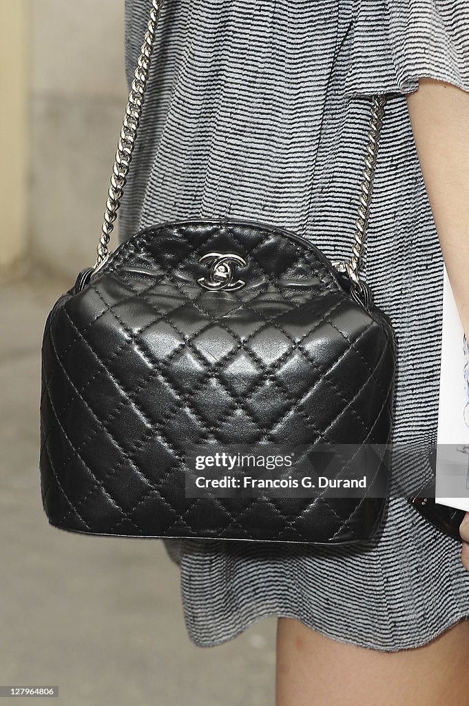 Chanel: Arrivals - Paris Fashion Week Spring / Summer 2012