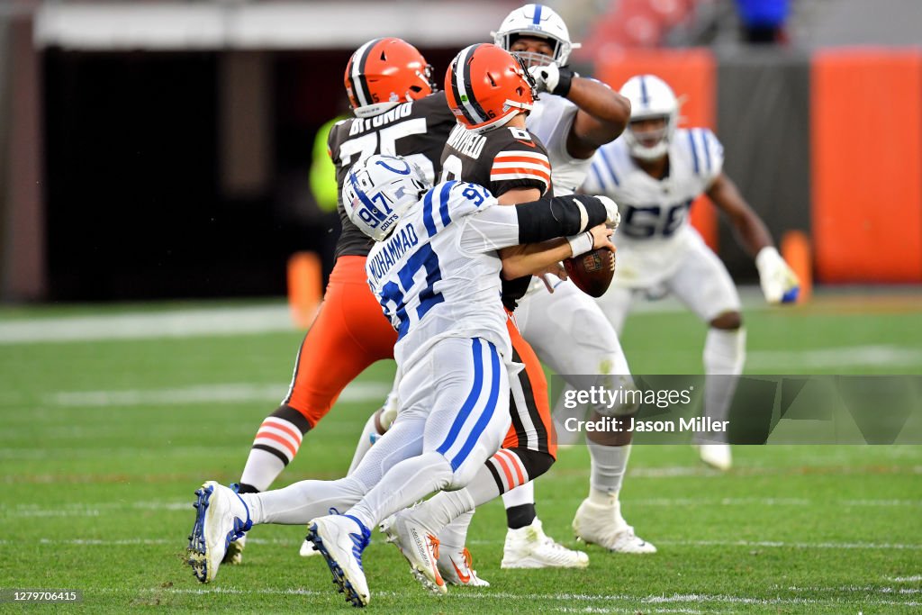 Indianapolis Colts v Cleveland Browns