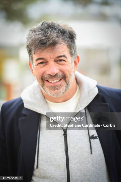 Stéphane Plaza attends Lacoste Lunch before the Men Final of the 2020 French Open at Roland Garros on October 11, 2020 in Paris, France.