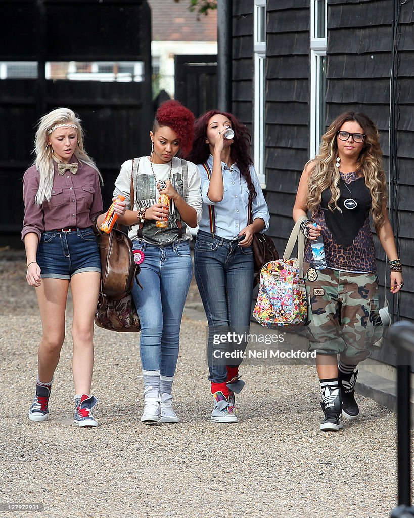 X Factor Contestants Sighting In London - October 4, 2011