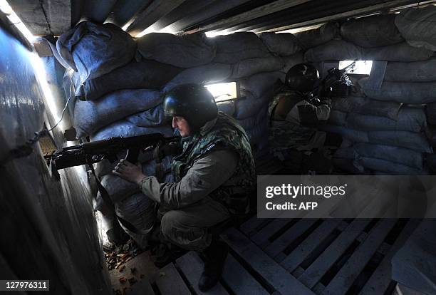 Omon Riot Unit 40 Chechen Omon Photos & High Res Pictures - Getty Images