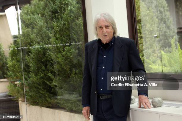Director Enrico Vanzina attends the "Lockdown All'Italiana" photocall on October 12, 2020 in Rome, Italy.