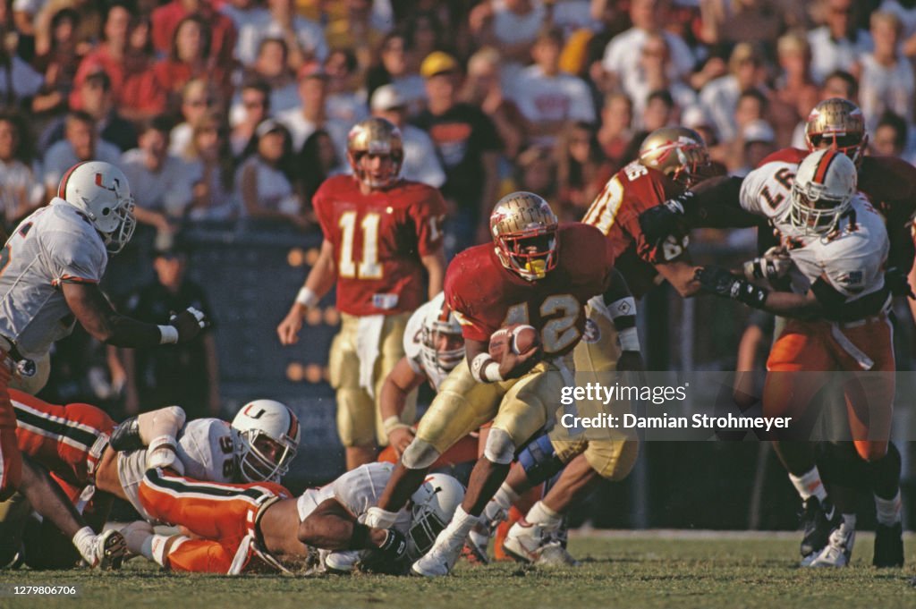 University of Miami (FL) Hurricanes vs Florida State Seminoles
