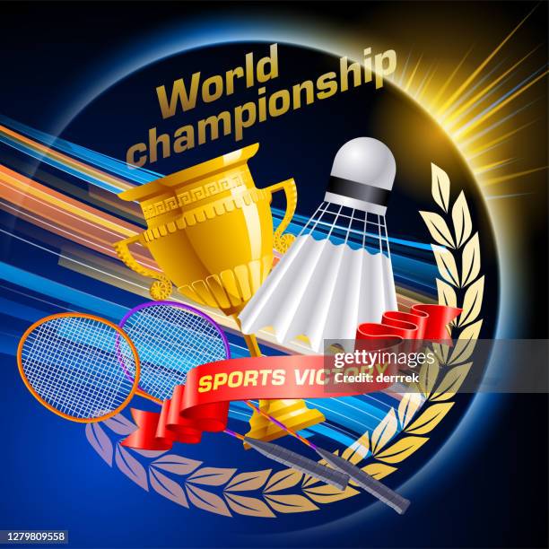 badminton - badminton vector stock illustrations