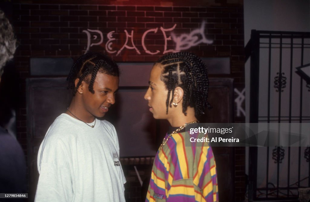 Kris Roux Rap group Kris Kross appears in a portrait taken on February 24 ...