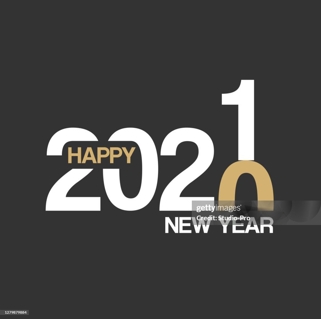 Happy New Year 2021 Background for your Christmas