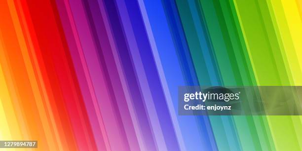 ilustrações de stock, clip art, desenhos animados e ícones de bright abstract rainbow background - fundo-de-várias-cores