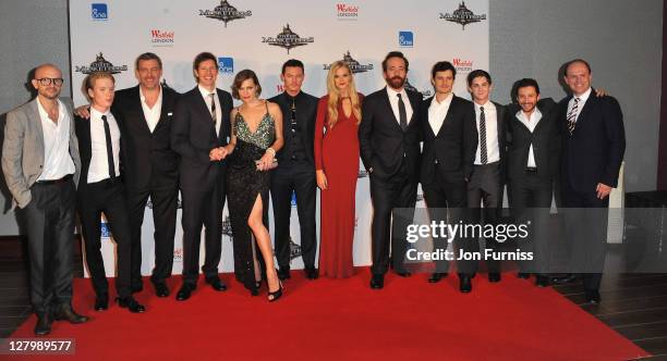 Jeremy Bolt, Freddie Fox, Ray Stevenson, Paul W.S. Anderson, Milla Jovovich, Luke Evans, Gabriella Wilde, Matthew Macfayden, Orlando Bloom, Logan...