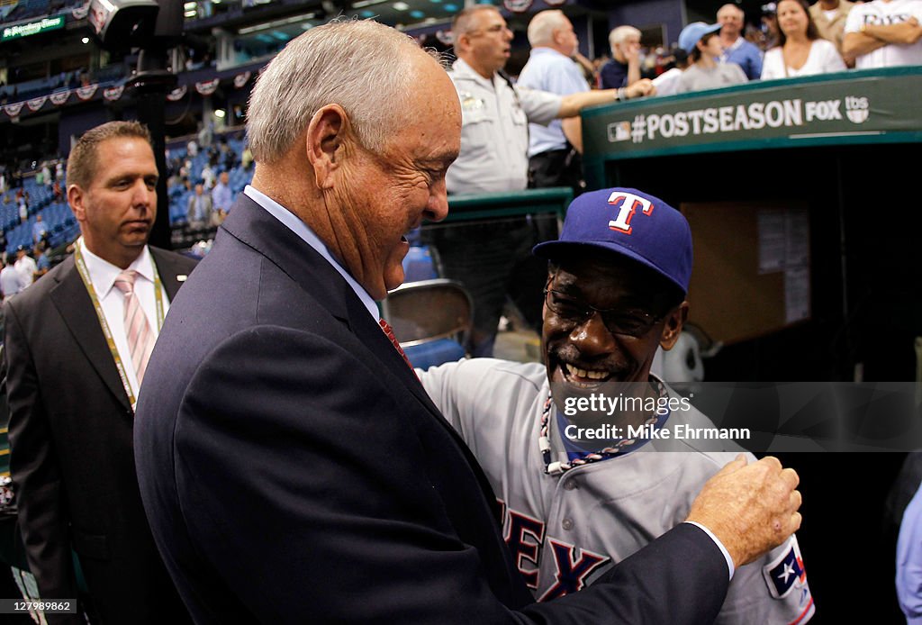 Texas Rangers v Tampa Bay Rays - Game 4