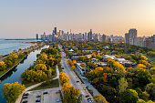 Fall Colors in Lincoln Park - Chicago