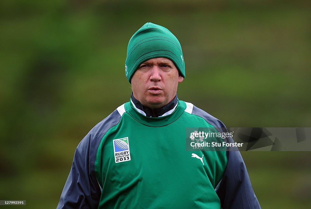 Ireland IRB RWC 2011 Training Session