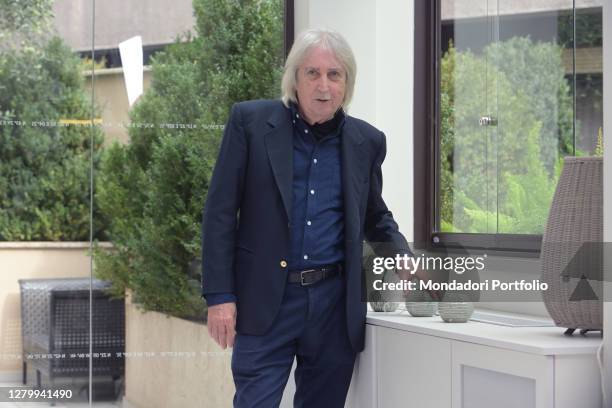 The Italian Director Enrico Vanzina poses for the Photocall of the film Lockdown All'Italiana. Rome , October 12th, 2020 Rocco Spaziani/Archivio...