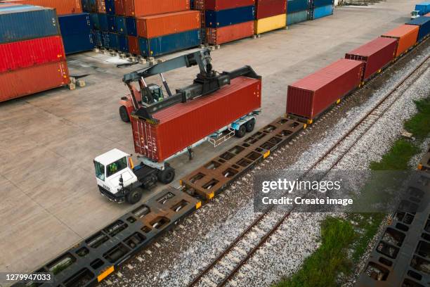 2,227 Freight Train Loading Stock Photos, High-Res Pictures, and Images ...