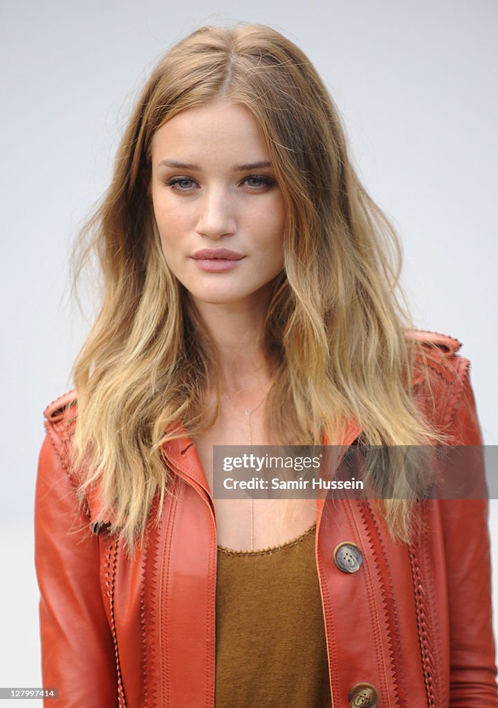 Celebrities On The Front Row at London Fashion Week Spring/Summer 2012