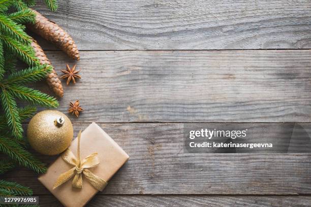 mary christmas and happy new year - holiday table gifts stock pictures, royalty-free photos & images