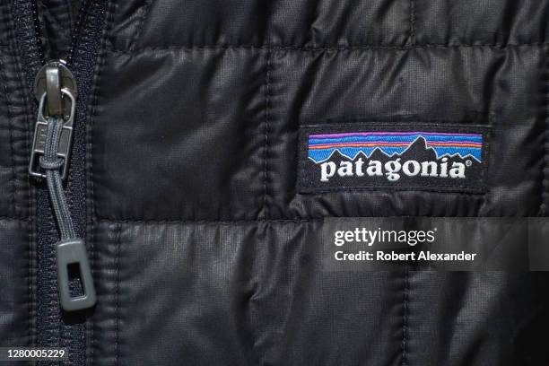 Woman wears a Patagonia jacket.