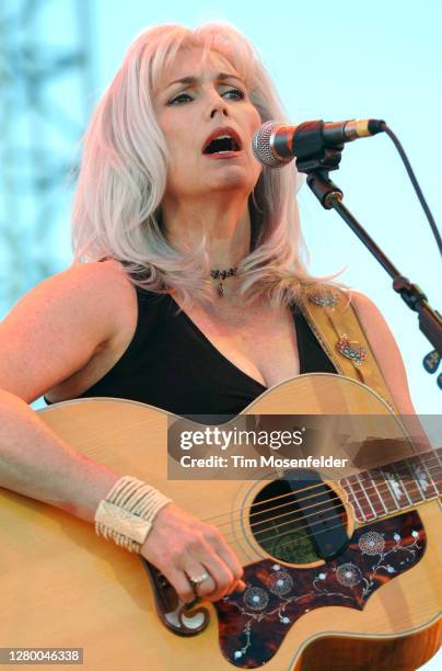 Emmylou Harris performs during the Stagecoach music festival at the Empire Polo Fields on May 6, 2007 in Indio, California.