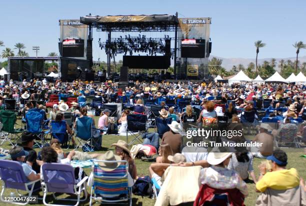 Atmosphere during the Stagecoach music festival at the Empire Polo Fields on May 6, 2007 in Indio, California.