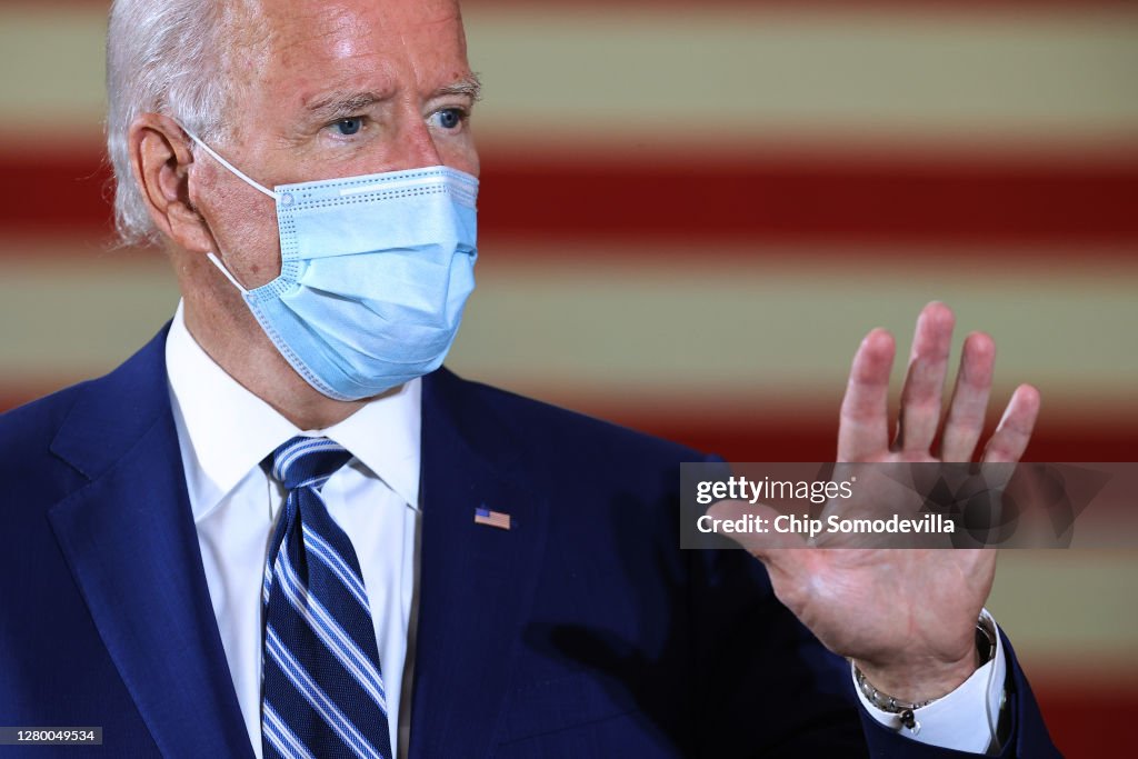 Democratic Presidential Nominee Joe Biden Campaigns In Florida