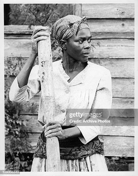 Cicely Tyson in a scene from the film 'The Autobiography Of Miss Jane Pittman', 1974.