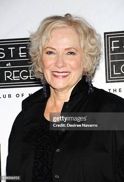 Actress Betty Buckley attends the opening night of "Ah Men! The Boys Of Broadway" at Feinstein's on October 4, 2011 in New York City.