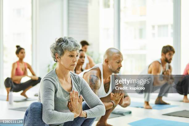 Yoga Squat Pose Photos and Premium High Res Pictures - Getty Images