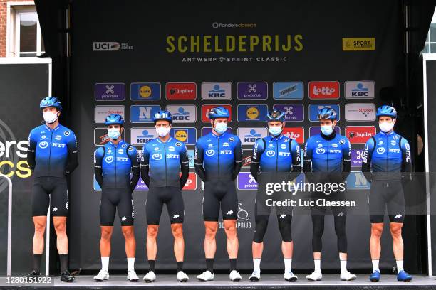 Start / Max Walscheid of Germany, Samuele Battistella of Italy, Michael Gogl of Austria, Edvald Boasson Hagen of Norway, Reinardt Janse Van Rensburg...