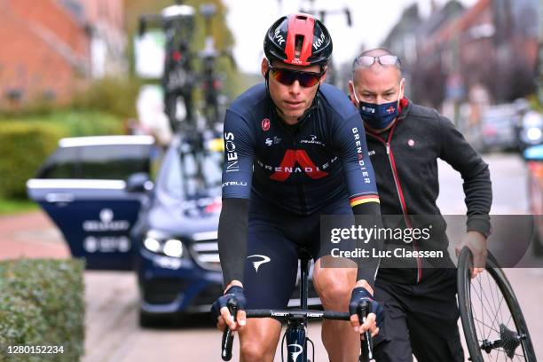 Christian Knees of Germany and Team INEOS Grenadiers / Mechanical Problem / Wheel / during the 108th Scheldeprijs 2020 a 173,3km stage from Schoten...