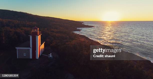 Point Prim Lighthouse Rocks Point Prim Lighthouse Photos and Premium High Res Pictures - Getty Images