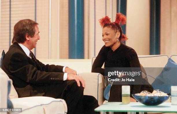 Janet Jackson interview on Des O'Connor Show, London, 2nd December, 1997.